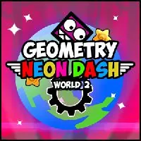 Geometry Neon Dash World Two - unblocked games 77