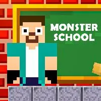 Herobrine Vs Monster School - unblocked games 77