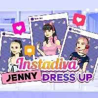 Instadiva Jenny Dress Up - unblocked games 77