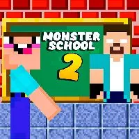 Monster School 2 - unblocked games 77
