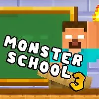 Monster School 3 - unblocked games 77