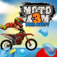 Moto X3M 5 Pool Party - unblocked games 77
