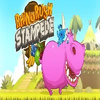 Rhino Rush Stampede - unblocked games 77