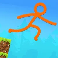Stickman Parkour Skyland - unblocked games 77