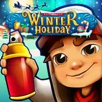 Subway Surfers Winter Holiday - unblocked games 77